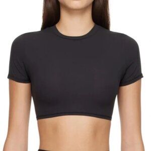 Skims Fits Everybody Super Cropped T-Shirt Size S